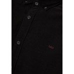 Funky Buddha Ανδρικό Πουκάμισο Basic (FBM012-003-05-BLACK)