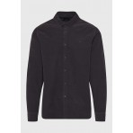 Funky Buddha Ανδρικό Πουκάμισο Basic (FBM012-003-05-DK-GREY)