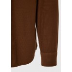 Funky Buddha Ανδρικό Πουκάμισο Basic (FBM012-003-05-MOCCA)