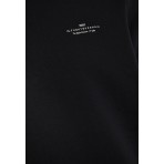 Funky Buddha Ανδρική Μακρυμάνικη Μπλούζα με Λαιμόκοψη Μαύρη