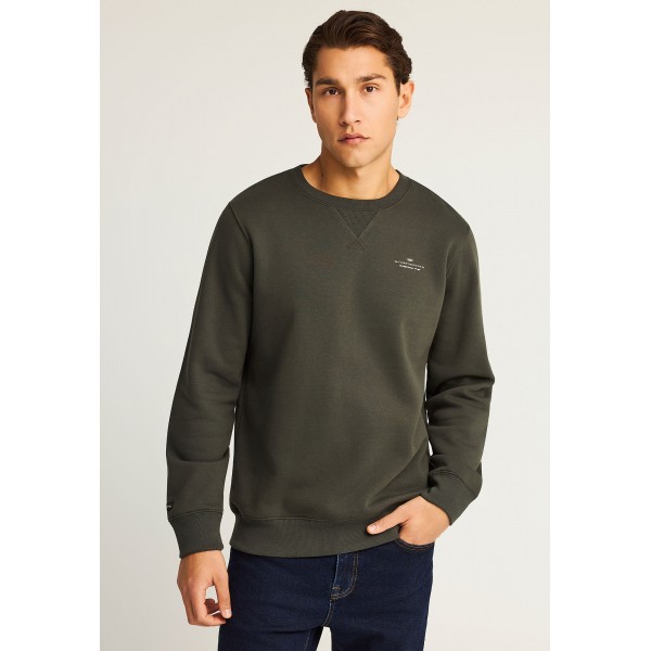 Funky Buddha The Essentials Μπλούζα Με Λαιμόκοψη Ανδρική (FBM012-003-06-FOREST-NIGHT)