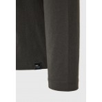 Funky Buddha Ανδρική Μακρυμάνικη Μπλούζα Χακί