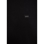 Funky Buddha Ανδρικό Πλεκτό Με Φερμουάρ (FBM012-003-09-BLACK)