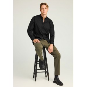 Funky Buddha Comfort Παντελόνι Chino Ανδρικό (FBM012-004-02-DUSTY-OLIVE)
