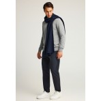 Funky Buddha Ανδρικό Παντελόνι Chino Μπλε Σκούρο