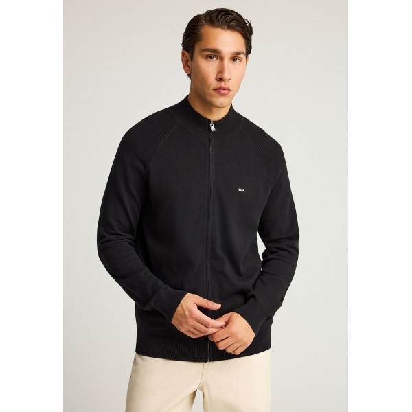 Funky Buddha Knitted Ζακέτα Πλεκτή Ανδρική (FBM012-004-09-BLACK)