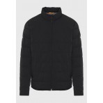 Funky Buddha Ανδρικό Casual Τζάκετ (FBM012-005-01-BLACK)