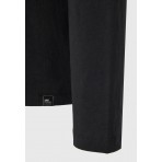 Funky Buddha Ανδρική Μακρυμάνικη Μπλούζα Μαύρη