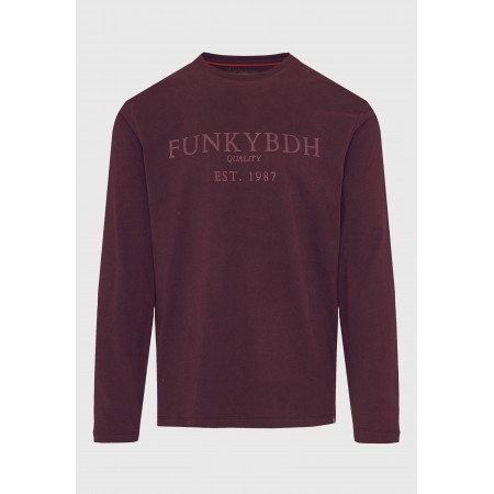 Funky Buddha Ανδρική Μπλούζα Με Μακρύ Μανίκι 
