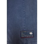 Funky Buddha Ανδρικό Κοντομάνικο T-Shirt Ίντιγκο