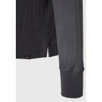 Funky Buddha Ανδρική Μακρυμάνικη Μπλούζα Ανθρακί