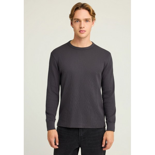 Funky Buddha Ανδρική Μπλούζα Με Μακρύ Μανίκι (FBM012-007-07-ANTHRACITE)