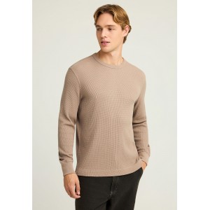 Funky Buddha Ανδρική Μπλούζα Με Μακρύ Μανίκι (FBM012-007-07-LT-CIGAR)