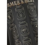 Funky Buddha Front Print T-Shirt Ανδρικό (FBM012-008-04-FOREST-NIGHT)