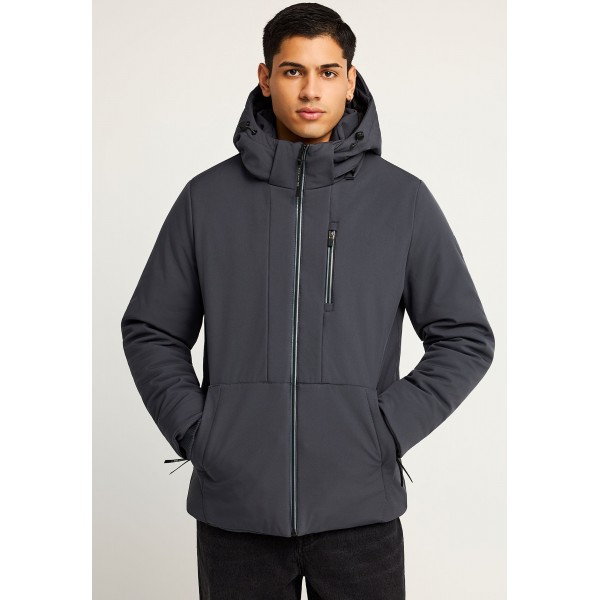 Funky Buddha Ανδρικό Τζάκετ Casual (FBM012-015-01-DK-GREY)