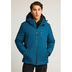 Funky Buddha Ανδρικό Τζάκετ Casual (FBM012-015-01-INDIAN-TEAL)