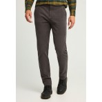 Funky Buddha Ανδρικό Παντελόνι Chino (FBM012-015-02-DK-GREY)