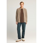 Funky Buddha Ανδρική Πλεκτή Ζακέτα Πουρό