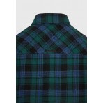 Funky Buddha Ανδρικό Μακρυμάνικο Πουκάμισο Καρό