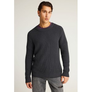 Funky Buddha Μπλούζα Πλεκτή Ανδρική (FBM012-016-09-ANTHRACITE)