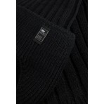 Funky Buddha Ανδρικό Σετ Κασκόλ Γαντια Σκούφος (FBM012-016-10-BLACK)