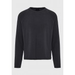 Funky Buddha Ανδρική Μπλούζα Με Μακρύ Μανίκι (FBM012-017-07-BLACK)