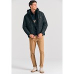 Funky Buddha Ανδρικό Τζάκετ Casual (FBM012-018-01-BLACK)