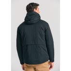 Funky Buddha Ανδρικό Τζάκετ Casual (FBM012-018-01-BLACK)