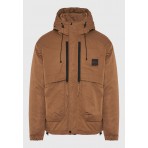 Funky Buddha Ανδρικό Τζάκετ Casual (FBM012-018-01-CIGAR)