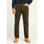 Funky Buddha Ανδρικό Παντελόνι Χακί