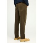 Funky Buddha Ανδρικό Παντελόνι Χακί