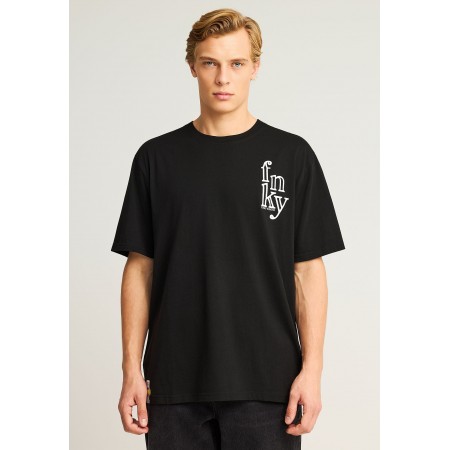 Funky Buddha Ανδρικό Κοντομάνικο T-Shirt Μαύρο