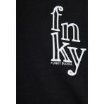 Funky Buddha Ανδρικό Κοντομάνικο T-Shirt Μαύρο