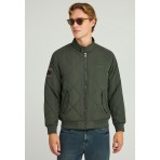 Funky Buddha Ανδρικό Bomber Τζάκετ (FBM012-022-01-FOREST-NIGHT)