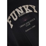Funky Buddha Ανδρικό Κοντομάνικο T-Shirt Μαύρο