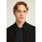 Funky Buddha Knitted  Ζακέτα Πλεκτή Ανδρική (FBM012-023-09-BLACK)