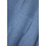 Funky Buddha Ανδρική Μακρυμάνικη Πλεκτή Μπλούζα Με Λαιμόκοψη Γαλάζια