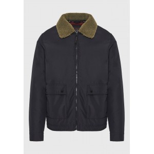 Funky Buddha Ανδρικό Casual Τζάκετ (FBM012-026-01-BLACK)
