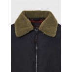 Funky Buddha Ανδρικό Casual Τζάκετ (FBM012-026-01-BLACK)