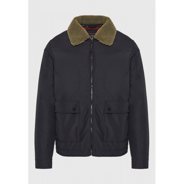 Funky Buddha Ανδρικό Casual Τζάκετ (FBM012-026-01-BLACK)
