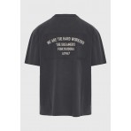 Funky Buddha Ανδρικό Κοντομάνικο T-Shirt Ανθρακί
