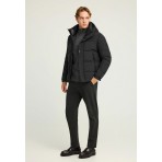 Funky Buddha Ανδρικό Φουσκωτό Τζάκετ (FBM012-031-01-BLACK)