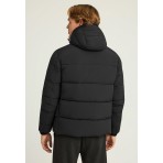 Funky Buddha Ανδρικό Φουσκωτό Τζάκετ (FBM012-031-01-BLACK)