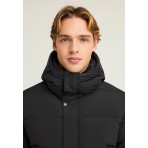 Funky Buddha Ανδρικό Φουσκωτό Τζάκετ (FBM012-031-01-BLACK)