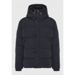 Funky Buddha Ανδρικό Φουσκωτό Τζάκετ (FBM012-031-01-BLACK)