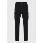 Funky Buddha Ανδρικό Παντελόνι Cargo (FBM012-031-02-BLACK)