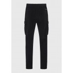 Funky Buddha Ανδρικό Παντελόνι Cargo (FBM012-031-02-BLACK)