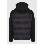 Funky Buddha Ανδρικό Φουσκωτό Τζάκετ (FBM012-032-01-BLACK)