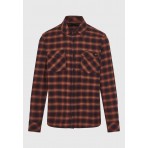 Funky Buddha Ανδρικό Πουκάμισο Καρό