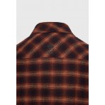 Funky Buddha Ανδρικό Πουκάμισο Καρό